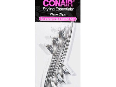 CONAIR - Styling Essentials Wave Clips - 6 Clips Discount