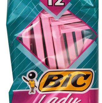 BIC - Single Blade Shaver Lady - 12 Shavers Sale