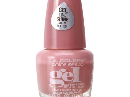 L.A. COLORS - Color Craze Extreme Shine Gel Polish Vanilla Late - 0.44 fl. oz. (13 ml) Online Hot Sale