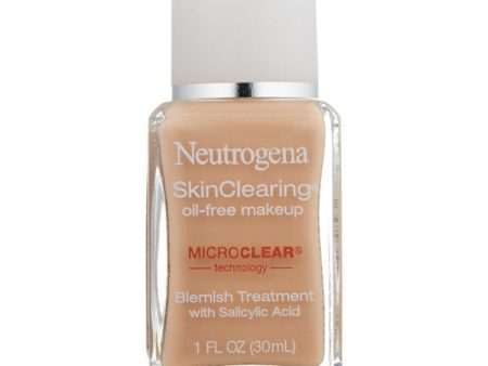 NEUTROGENA - SkinClearing Liquid Makeup #20 Natural Ivory - 1 fl. oz. (30 ml) Hot on Sale