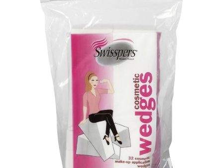 SWISSPERS - Cosmetic Application Wedges - 32 Wedges Discount