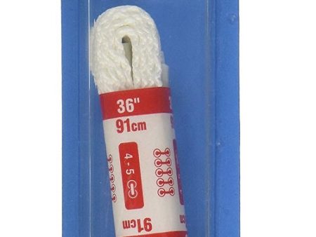 KIWI - Sport Shoe Laces White 36  - 1 Pair on Sale