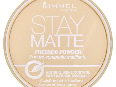 RIMMEL - Stay Matte Pressed Powder #001 Transparent - 0.49 oz. (14 g) Online now