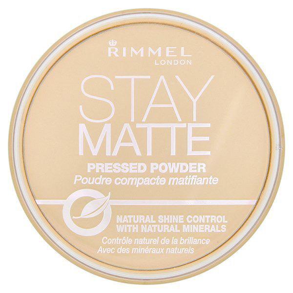 RIMMEL - Stay Matte Pressed Powder #001 Transparent - 0.49 oz. (14 g) Online now