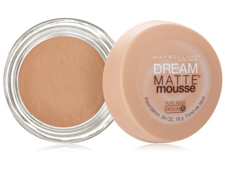 MAYBELLINE - Dream Matte Mousse Foundation 070 Pure Beige - 0.64 oz. (18 g) Online