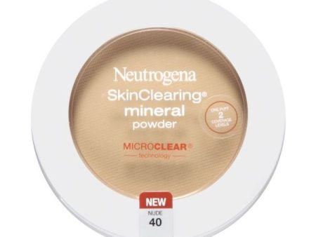 NEUTROGENA - SkinClearing Mineral Powder #40 Nude - 0.38 oz. (11 g) Online