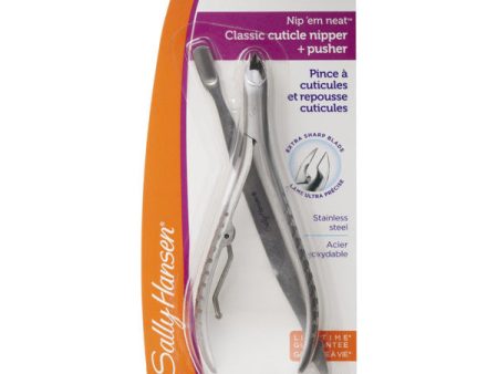 SALLY HANSEN - Beauty Tools Nip em Neat-Cuticle Nipper with Pusher - 1 2  Jaw Online Hot Sale