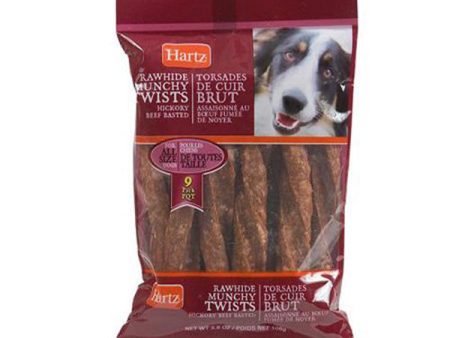 HARTZ - Munchy Twists Hickory Beef Sticks - 9 Pack on Sale