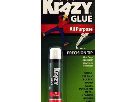 KRAZY GLUE - Instant All Purpose Glue Tube - 0.07 oz. (2 g) For Discount