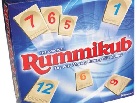 PRESSMAN - The Original Rummikub Fast Moving Rummy Tile - 1 Game Discount