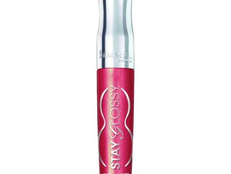 RIMMEL - Stay Glossy Lip Gloss All Day Seduction - 0.18 fl. oz. (5.5 ml) Discount