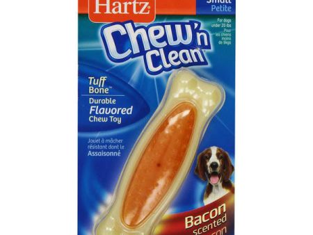 HARTZ - Chew  n Clean Small Bone Bacon Flavor Dog Toy - 1 Toy Online Sale