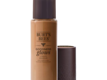 BURT S BEES - Goodness Glows Liquid Foundation, Rich Caramel - 1 fl. oz. (29.5 ml) Online Sale