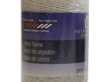 HELPING HAND - Cotton Twine - 200 Feet (60.9 m) Online Sale