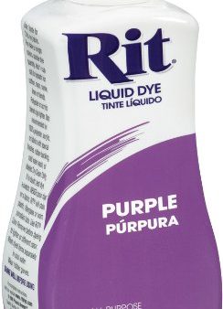 RIT DYE - Liquid Fabric Dye Purple - 8 fl. oz. (236 ml) Online