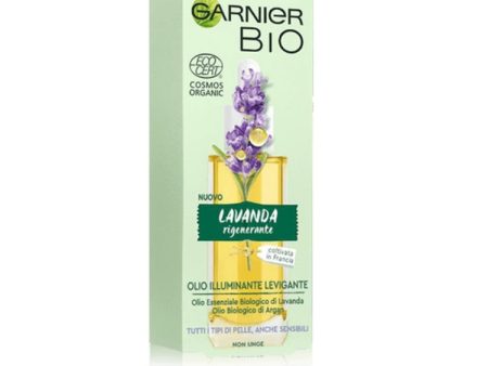 Garnier - Bio - Lavanda Rigenerante - Olio Illuminante Levigante - Olio Essenziale Biologico Di Lavanda - Olio Biologico Di Argan - Tutti I Tipi Di Pelle Anche Sensibili Online Sale