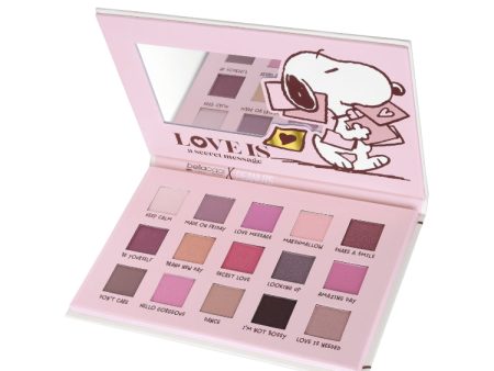 Bellaoggi - Rose Gold Palette - Snoopy Love Is A Secret Message (PEANUTS) Online