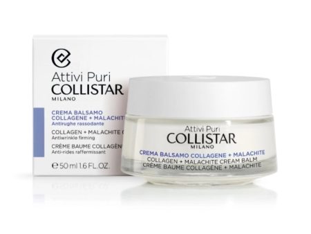 Collistar - Attivi Puri - Crema Balsamo Collagene + Malachite - Collagen + Melanchite Cream Balm - Crème Baume Collagène + Malachite For Discount