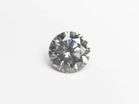 0.48ct 4.92x4.95x3.08mm Fancy Grey Round Brilliant Cut 18968-13 Hot on Sale