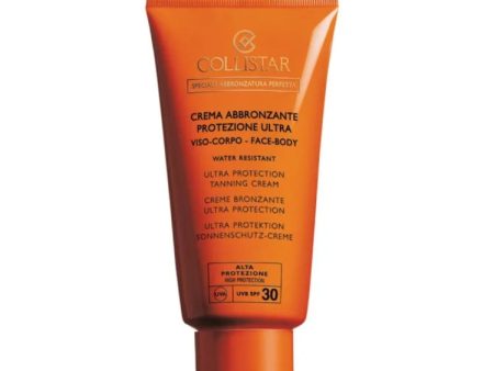 Collistar - Speciale Abbronzatura Perfetta - Special Perfect Tan - Crema Abbronzante Protezione Ultra - Viso-Corpo - Face-Body - Water Resistant - Ultra Protection Tanning Cream - SPF 30 Discount