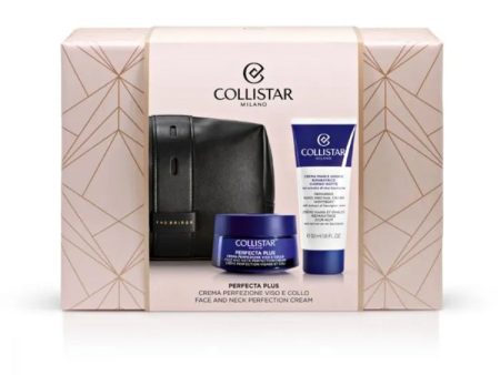 Collistar - Perfecta Plus - Crema Perfezione Viso E Collo + Crema Mani E Unghie Riparatrice Giorno-Notte - Cofanetto unisex Supply