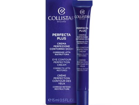 Collistar - Perfecta Plus - Crema Perfezione Contorno Occhi - Corregge Lifta Ristruttura - Eye Contour Perfection Cream - Corrects Lifts Restores - Crème Perfections Contour Des Yeux - Corrige Retend Restructure For Sale