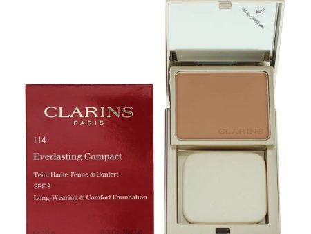 Clarins - Everlasting Compact - Teint Haute Tenue & Confort - Long-Wearing & Comfort Foundation - SPF 9 Sale