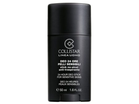 Collistar - Linea Uomo - Deo 24 Ore Pelli Sensibili - Stick No-Alcol Anti-Traspirante - 24Hour Deo Stick For Sensitive Skins - Deo 24Heures Peaux Sensibles Supply