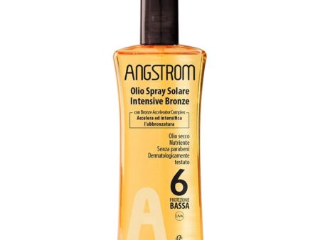 Angstrom - Olio Spray Solare - Intensive Bronze - Con Bronze Accellerator Complex - SPF 6 Discount