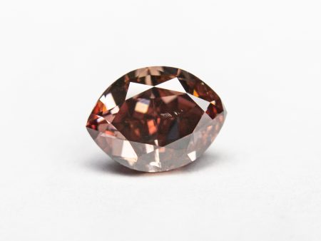 1.00ct 7.28x5.36x3.53mm GIA SI1 Fancy Deep Orangy Pink Marquise Brilliant 🇦🇺 24109-01 For Discount