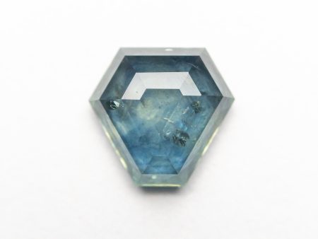 1.85ct 7.28x7.70x3.45mm Shield Rosecut Sapphire 21603-19 Discount