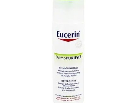 Eucerin - Dermo PURIFYER - Detergente - Deterge Delicatamente Ed Efficentemente - Elimina Il Sebo In Eccesso Supply