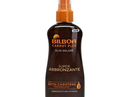 Bilboa - Carrot Plus - Olio Solare - Super Abbronzante - Con Beta-Carotene Potenziato - Abbronzatura Intensa Cheap