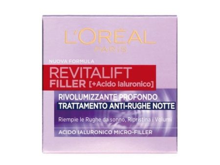 L Oréal Paris - Revitalift Filler [+ Acido Ialuronico] - Rivolumizzante Profondo Trattamento Anti-Rughe - Notte Online