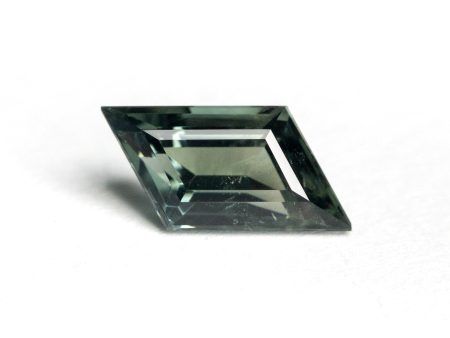 1.24ct 10.35x6.38x3.56mm Geometric Step Cut Sapphire 23060-01 For Sale