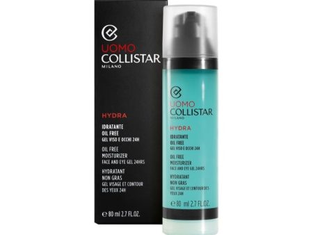 Collistar - Linea Uomo - Hydra - Idratante Oil Free Gel Viso E Occhi 24H - Oil Free Moisturizer Face And Eye Gel 24Hrs - Hydratant Non Gras Gel Visage Et Contour Des Yeux 24H Cheap