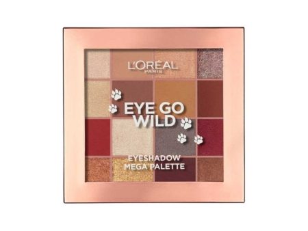 L Oréal Paris - Eye Go Wild - Eyeshadow Mega Palette For Discount