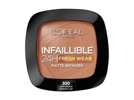 L Oréal Paris - Infaillible 24H Fresh Wear - Matte Bronzer - Poudre Bronzante Mate Longue Tenue Sale