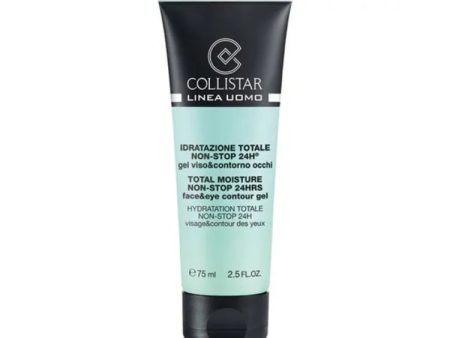 Collistar - Linea Uomo - Idratazione Totale Non-Stop 24H - Gel Viso E Contorno Occhi - Total Moisture Non-Stop 24Hrs - Face & Eye Contour Gel - Hydratation Totale Non Stop 24H - Visage & Contour Des Yeux on Sale