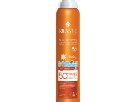 Rilastil - Sun System - Baby - Con Pro DNA Complex - Transparent Spray SPF 50+ For Cheap