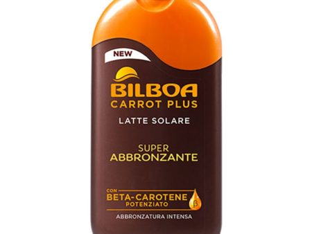 Bilboa - Carrot Plus - Latte Solare Super Abbronzante - Con Beta-Carotene Potenziato - Abbronzatura Intensa Online