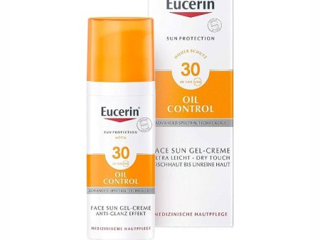 Eucerin - Sun Protection - Oil Control - Sun Gel-Creme - Tocco Secco - Face Sun Gel-Creme - Ultra Leicht Dry-Touch - SPF 30 Online Hot Sale