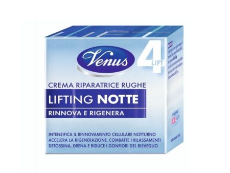 Venus - 4Lift - Lifting Notte - Crema Riparatrice Rughe - Rinnova & Rigenera Cheap