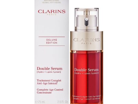 Clarins - Double Serum [Hydric + Lipidic System] - Traitement Complet Anti-Âge Intensif - Complete Age Control Concentrate For Cheap