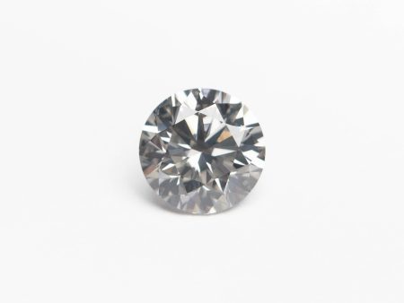 0.54ct 5.15x5.12x3.28mm Fancy Grey Round Brilliant 18968-14 on Sale