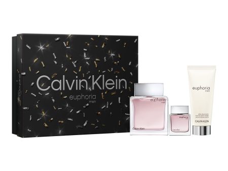 Calvin Klein Euphoria For Men Gift Set of 3 Cheap