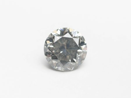 0.76ct 5.49x5.47x3.79mm Fancy Grey Round Brilliant 18968-22 Online