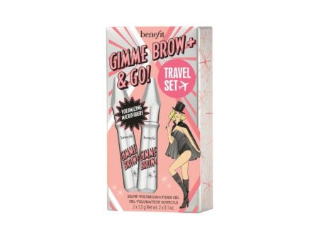 Benefit Cosmetics - Gimme Brow+ & Go! - Brow-Volumizing Fiber Gel - Gel Volumateur Sourcils - Travel Set Cheap