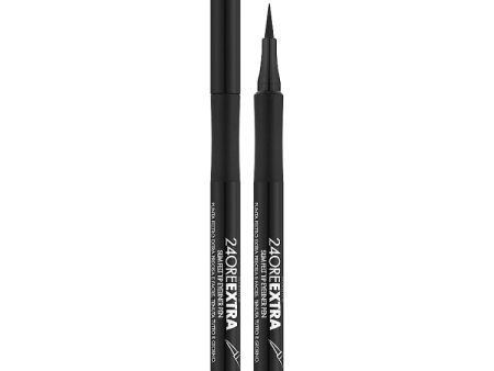 Deborah - 24 Ore Extra - Slim Felt Tip Eyeliner Pen - Punta Feltro Extra Precisa & Facile - Tenuta Tutto Il Giorno - Resistente All Acqua - Water Resistant Supply