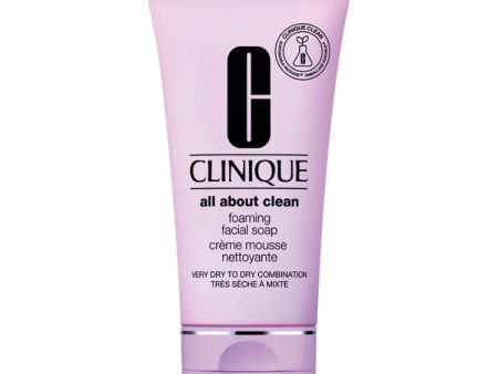 Clinique - All About Clean - Foaming Facial Soap - Crème Mousse Nettoyante - Very Dry To Dry Combination - Très Sèches À Mixte Cheap